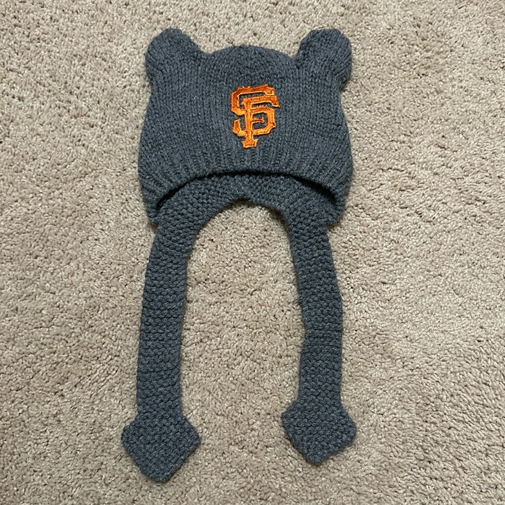 Infant SF Giants knit cap